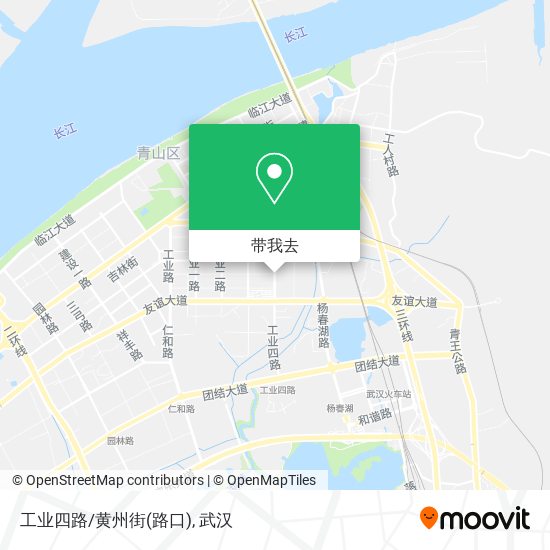 工业四路/黄州街(路口)地图