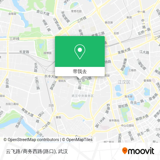 云飞路/商务西路(路口)地图