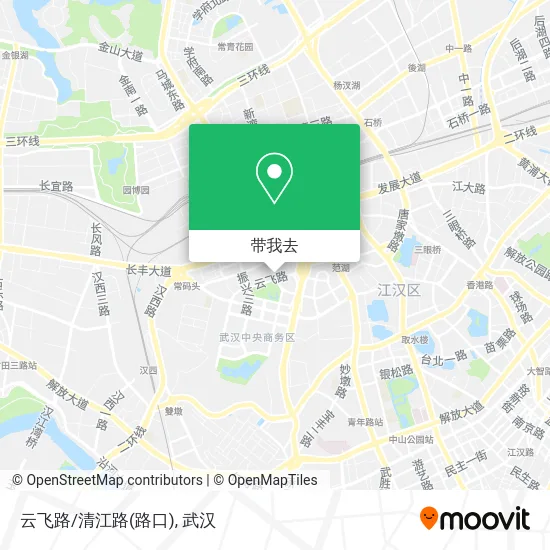 云飞路/清江路(路口)地图