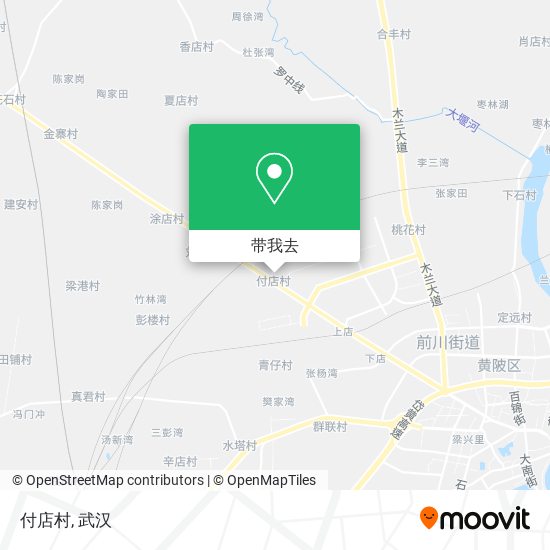 付店村地图