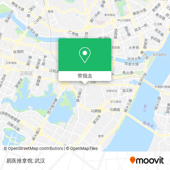 易医推拿馆地图