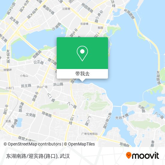 东湖南路/迎宾路(路口)地图