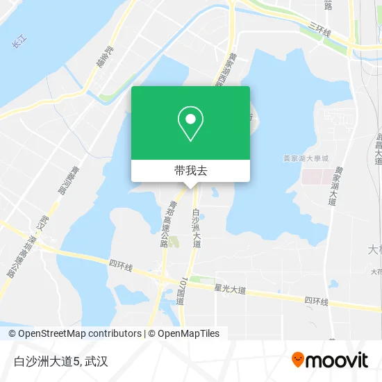 白沙洲大道5地图