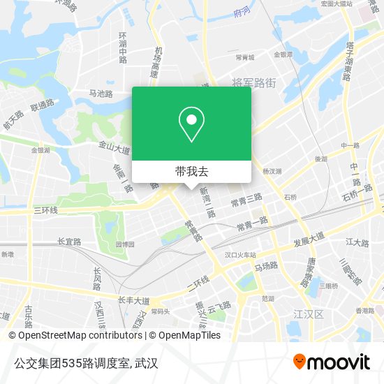 公交集团535路调度室地图