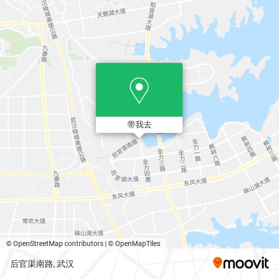 后官渠南路地图