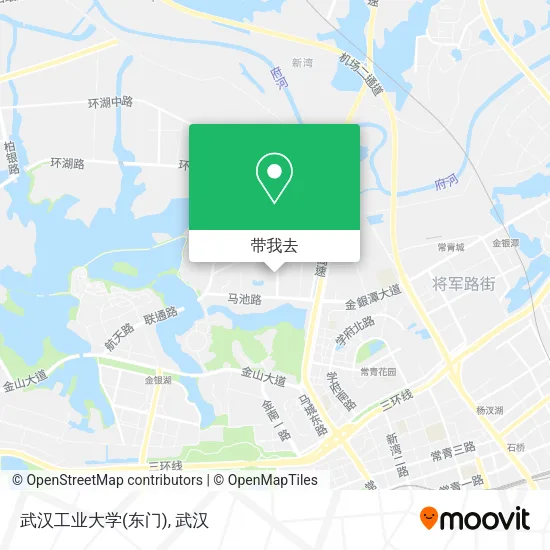 武汉工业大学(东门)地图