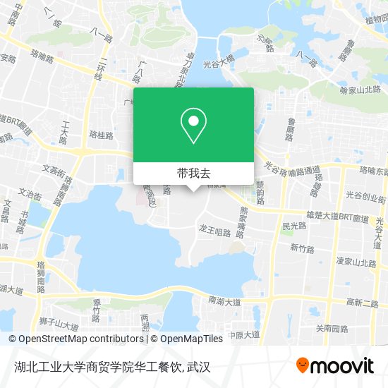 湖北工业大学商贸学院华工餐饮地图