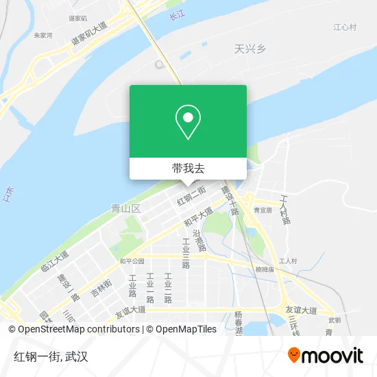 红钢一街地图