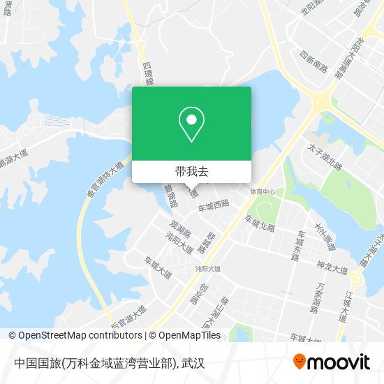 中国国旅(万科金域蓝湾营业部)地图