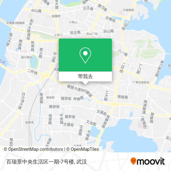 百瑞景中央生活区一期-7号楼地图