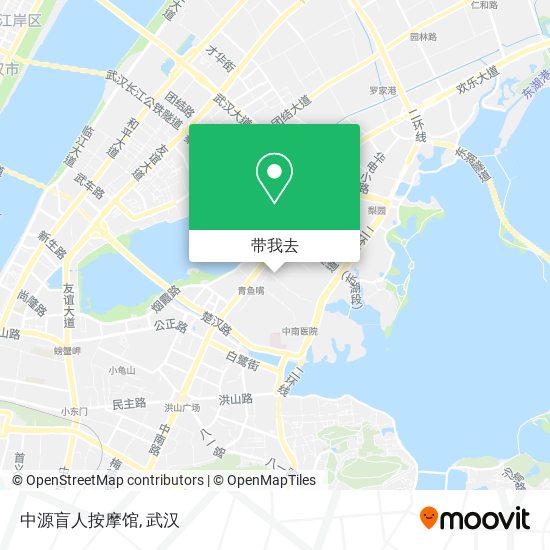 中源盲人按摩馆地图