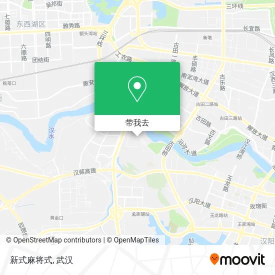 新式麻将式地图