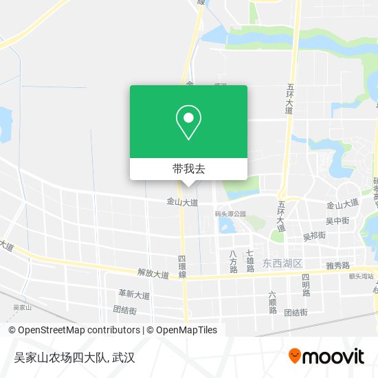 吴家山农场四大队地图