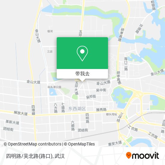 四明路/吴北路(路口)地图