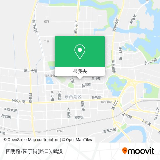 四明路/园丁街(路口)地图