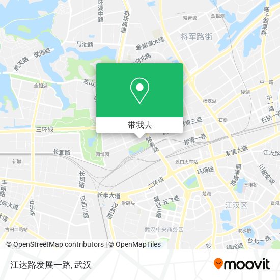 江达路发展一路地图