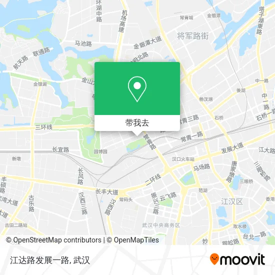 江达路发展一路地图