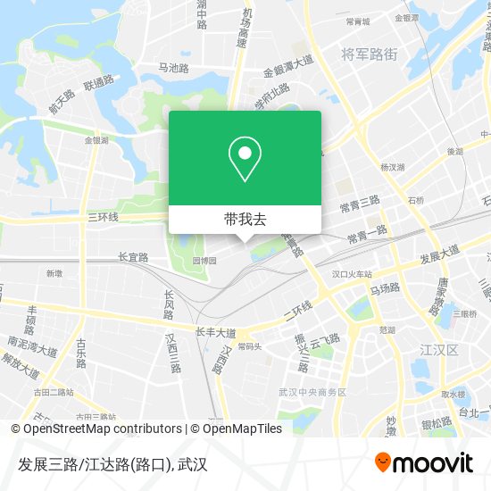 发展三路/江达路(路口)地图
