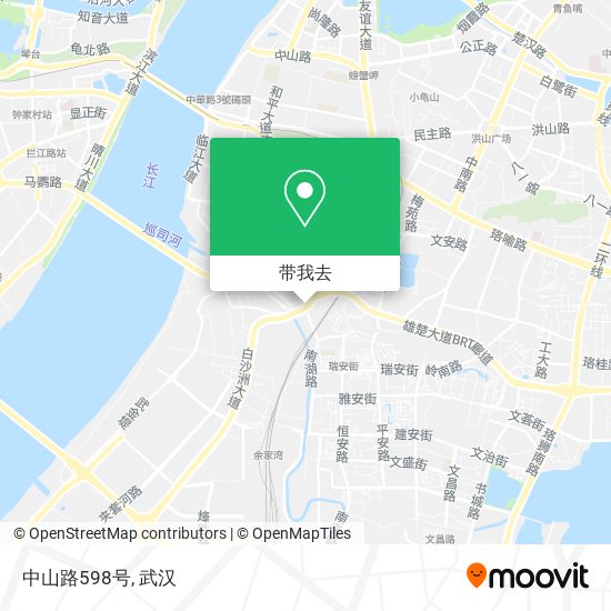 中山路598号地图