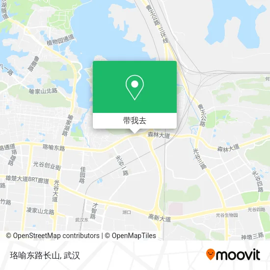 珞喻东路长山地图