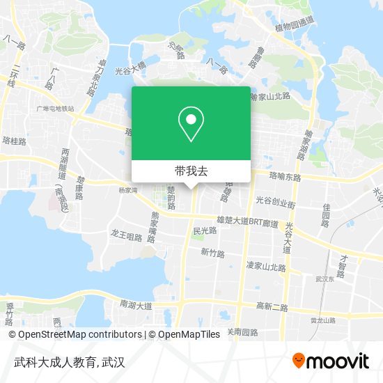 武科大成人教育地图