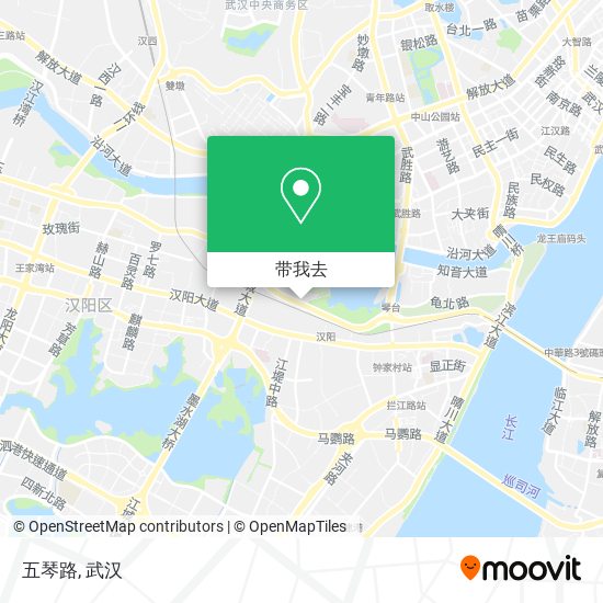 五琴路地图