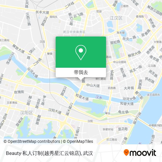 Beauty·私人订制(越秀星汇云锦店)地图