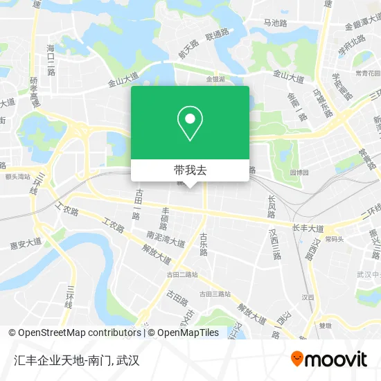 汇丰企业天地-南门地图