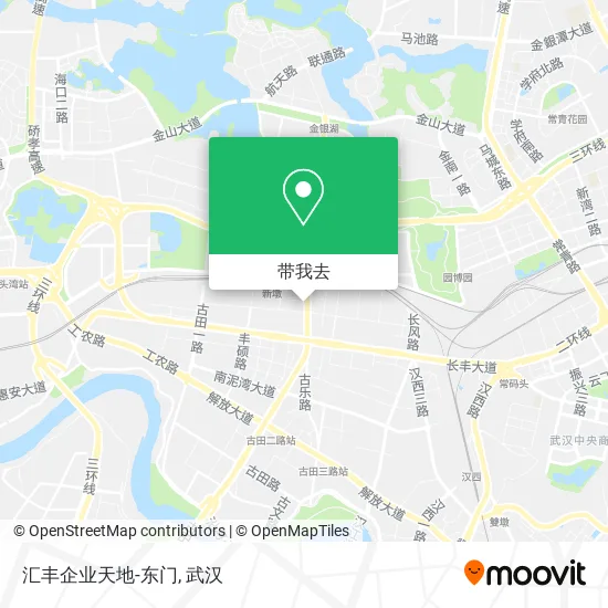 汇丰企业天地-东门地图