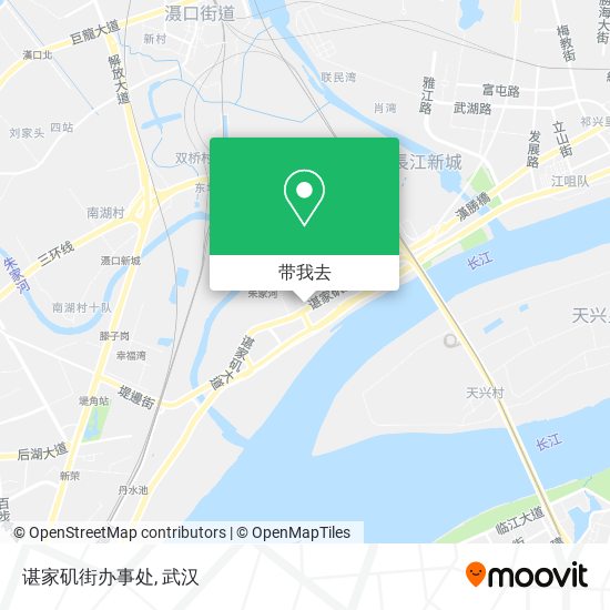 谌家矶街办事处地图