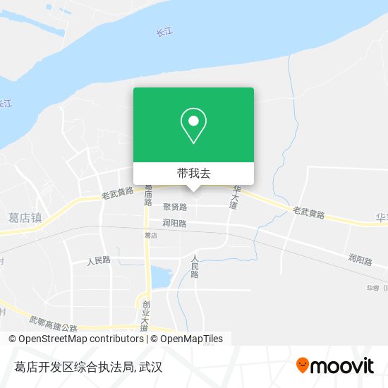葛店开发区综合执法局地图