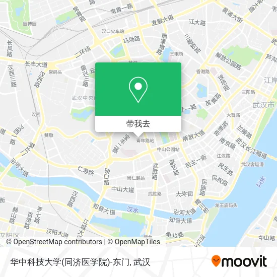 华中科技大学(同济医学院)-东门地图