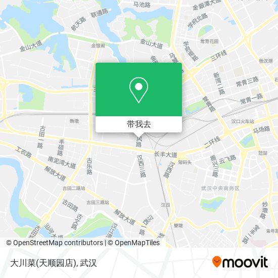 大川菜(天顺园店)地图