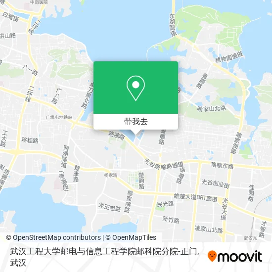 武汉工程大学邮电与信息工程学院邮科院分院-正门地图