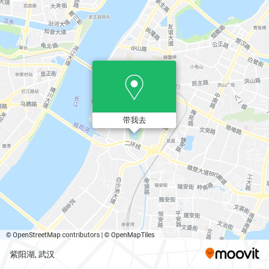 紫阳湖地图