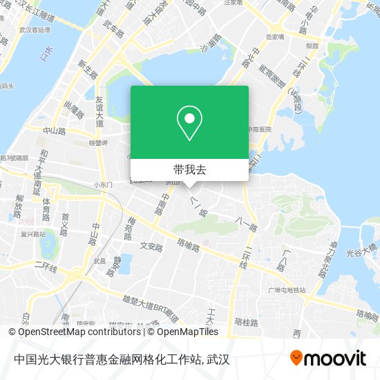 中国光大银行普惠金融网格化工作站地图