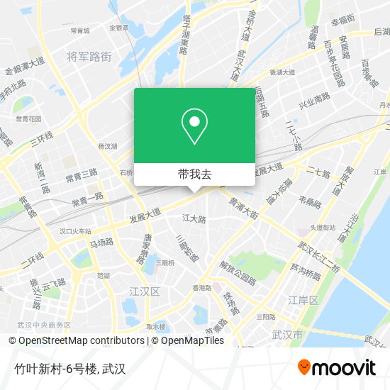 竹叶新村-6号楼地图