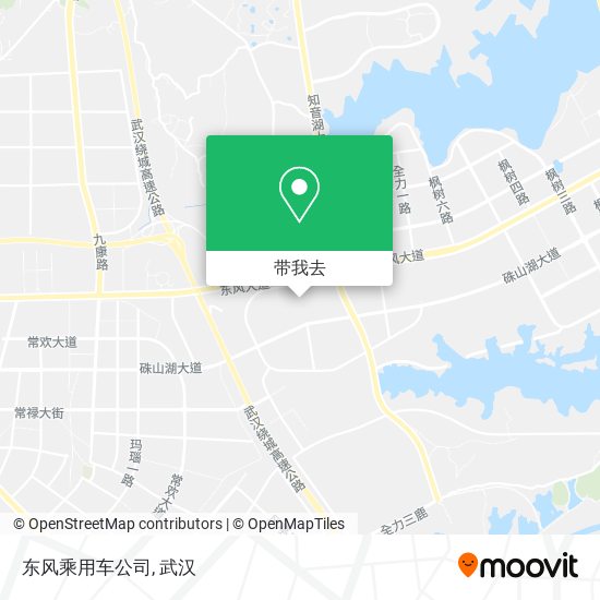 东风乘用车公司地图