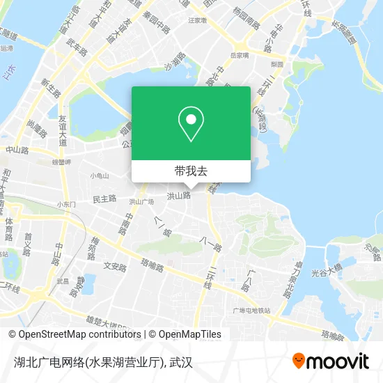 湖北广电网络(水果湖营业厅)地图