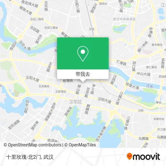 十里玫瑰-北2门地图