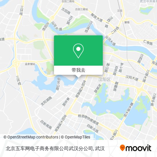 北京五车网电子商务有限公司武汉分公司地图