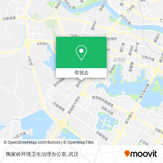 陶家岭环境卫生治理办公室地图