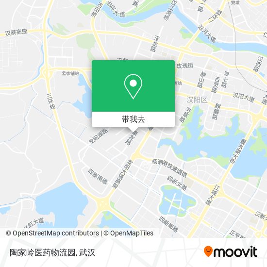 陶家岭医药物流园地图