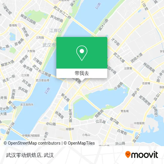武汉零动烘焙店地图