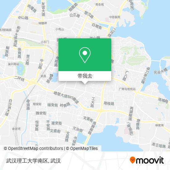武汉理工大学南区地图