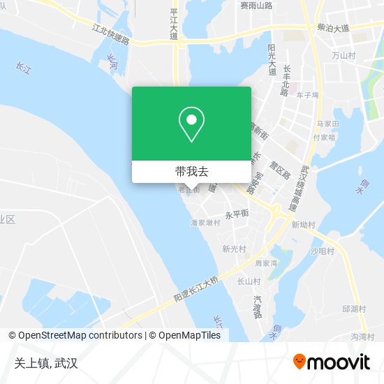 关上镇地图