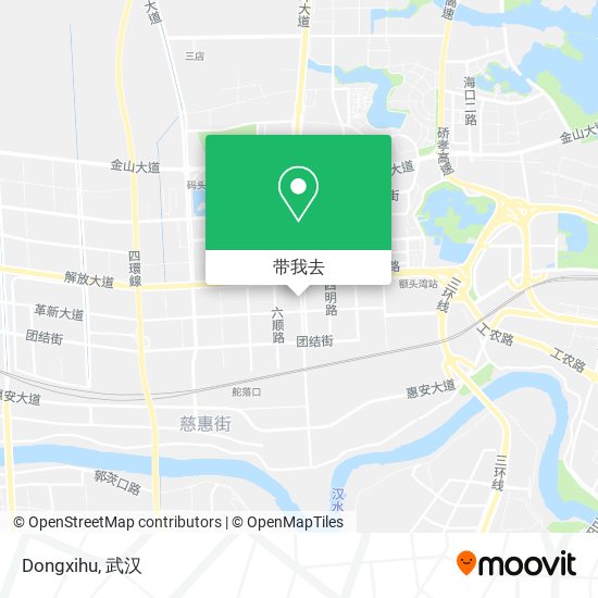 Dongxihu地图