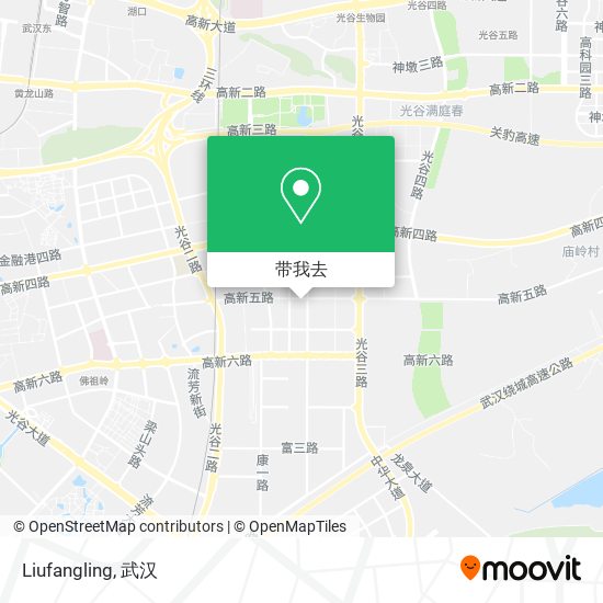 Liufangling地图