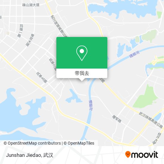 Junshan Jiedao地图