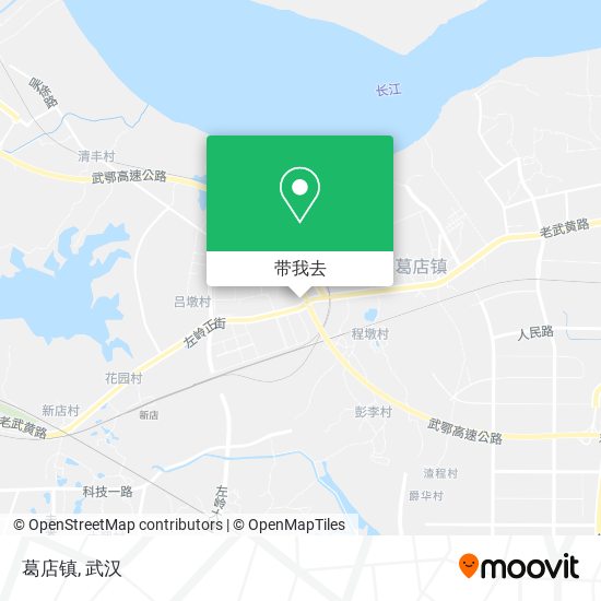 葛店镇地图